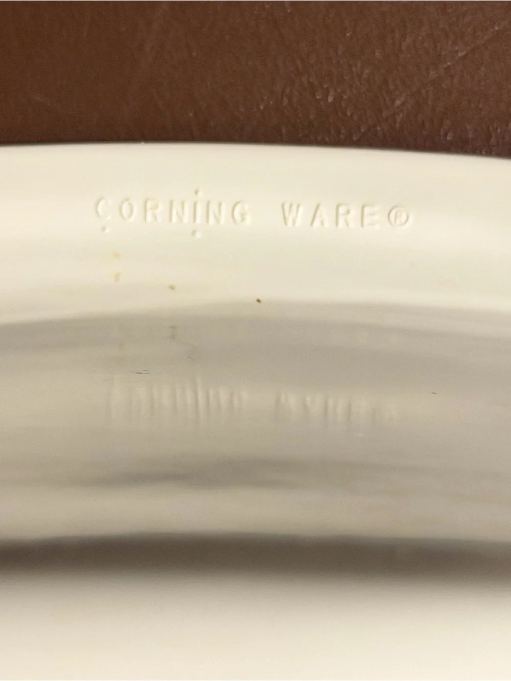 Corningware step back